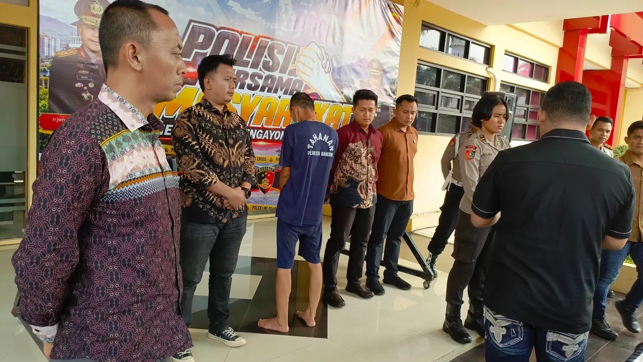 Diduga Dipicu Utang Judi Online, Ayah di Kabupaten Bandung Ditangkap Usai Bunuh Anak Kandung