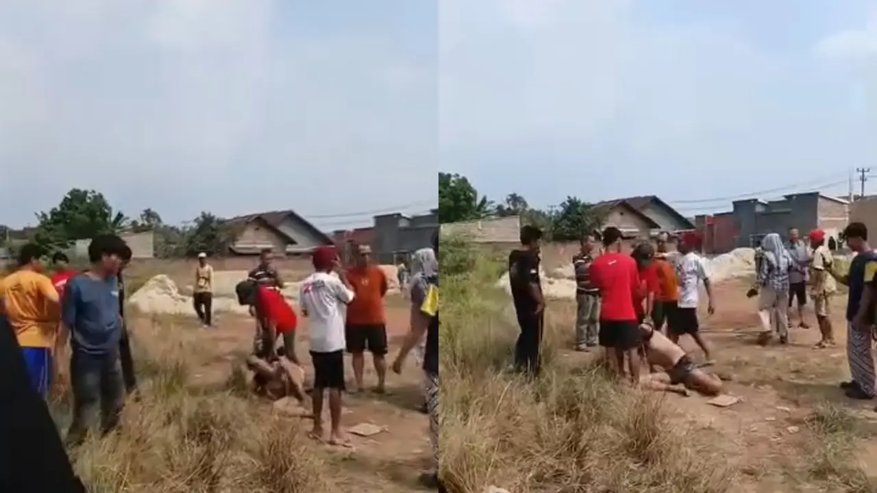 Kepergok Curi Motor, Pria di Lampung Selatan Babak Belur Dihajar Massa