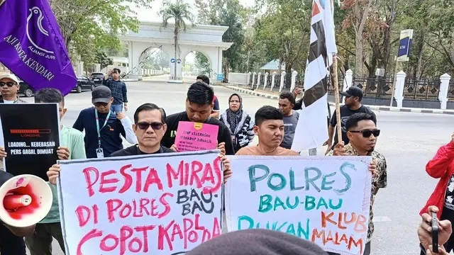 Jurnalis Jamil Diduga Dianiaya Usai Rekam Botol Miras di Kantor Polisi Baubau, Propam Polda Sultra Turun Tangan