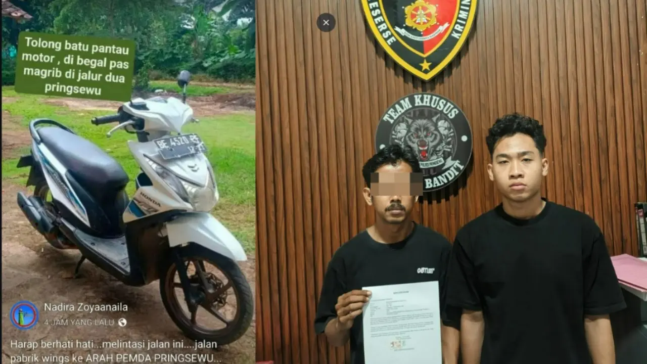 Siasat Licik Menutupi Judi Online: Pria di Pringsewu Rekayasa Cerita Dibegal Karena Takut Istri