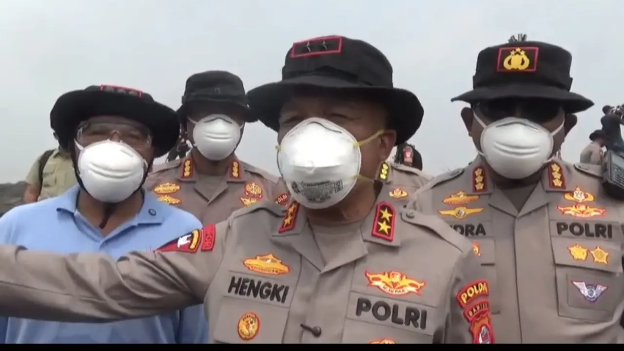 Kapolda Banten Tegaskan Kebakaran TPA Jatiwaringin Bukan Disengaja